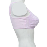 Fancy Front Open Buttoned Blouse Bra For Women